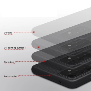 Kup Case Nillkin Frosted Shield Samsung Galaxy A72 Schwarz - NLK005BLK - {ean13} - Sklep Home Screen