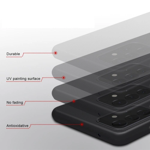 Kup Case Nillkin Frosted Shield Samsung Galaxy A72 Schwarz - NLK005BLK - {ean13} - Sklep Home Screen