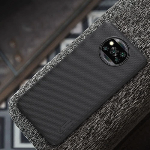 Kup Etui Nillkin Frosted Shield POCO X3 Pro/X3 NFC Black - NLK007BLK - {ean13} - Sklep Home Screen