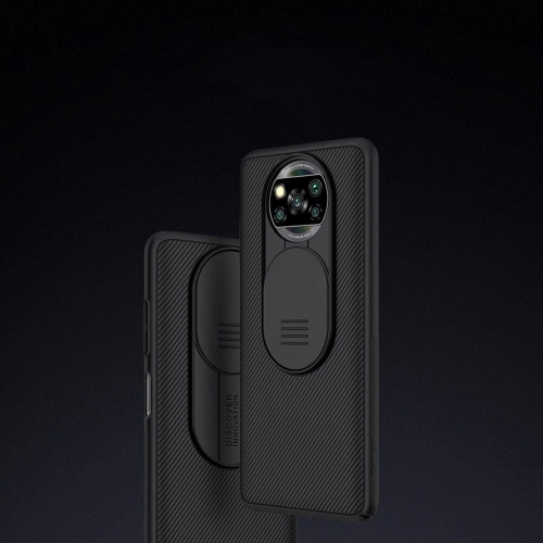 Kup Etui Nillkin CamShield POCO X3 Pro/X3 NFC Black - NLK008BLK - {ean13} - Sklep Home Screen