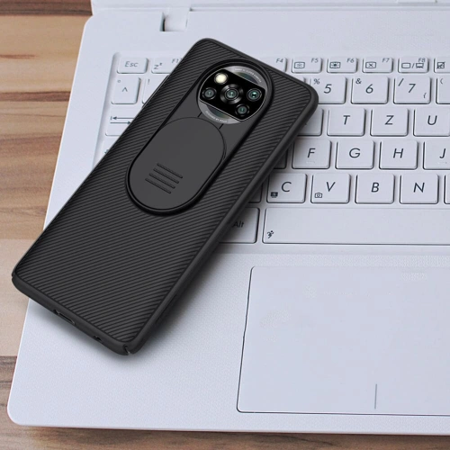 Kup Etui Nillkin CamShield POCO X3 Pro/X3 NFC Black - NLK008BLK - {ean13} - Sklep Home Screen