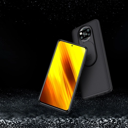 Kup Etui Nillkin CamShield POCO X3 Pro/X3 NFC Black - NLK008BLK - {ean13} - Sklep Home Screen