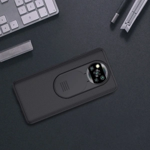 Kup Etui Nillkin CamShield POCO X3 Pro/X3 NFC Black - NLK008BLK - {ean13} - Sklep Home Screen