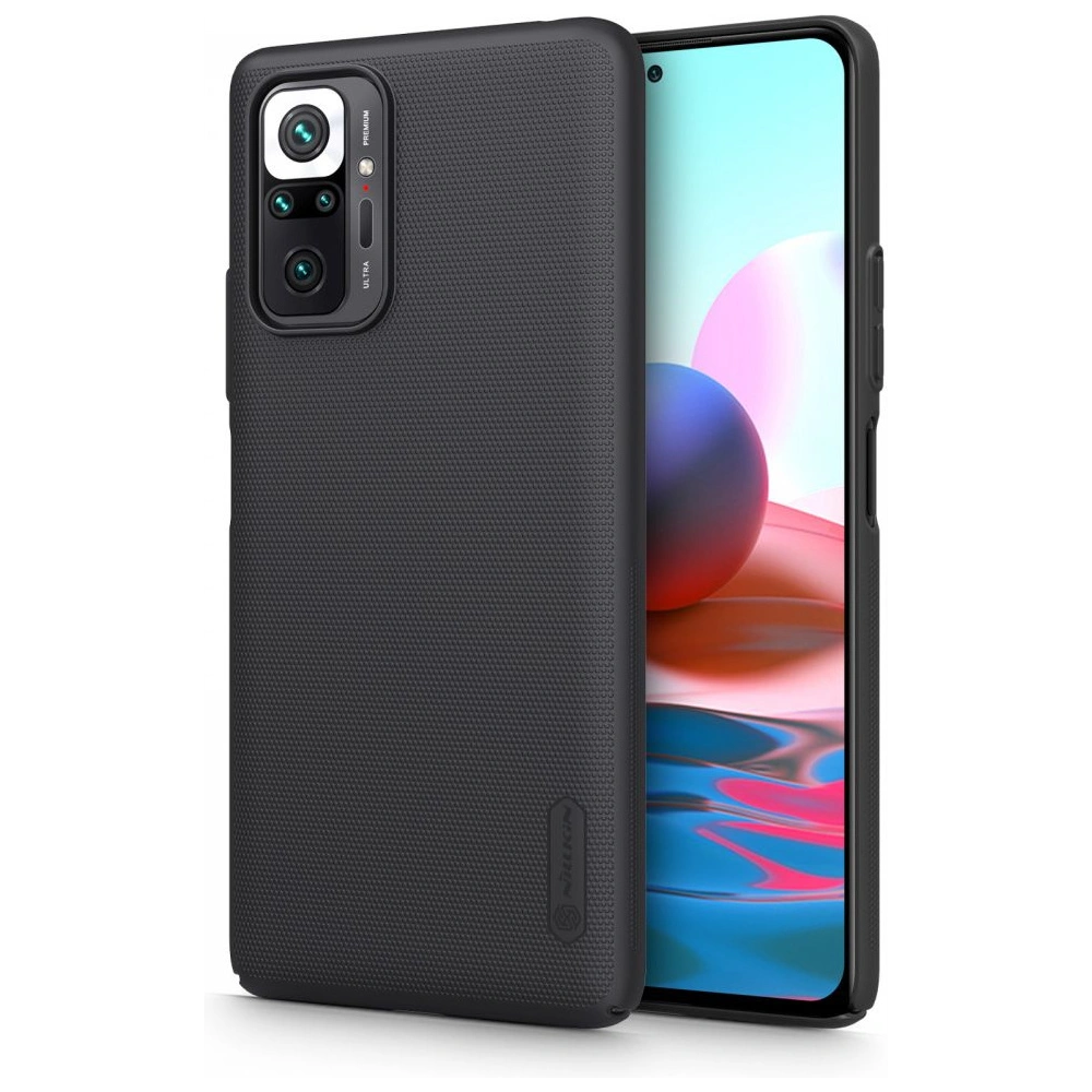 Etui Nillkin Frosted Shield Redmi Note 10 Pro Black
