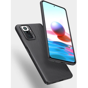 Kup Etui Nillkin Frosted Shield Redmi Note 10 Pro Black - NLK011BLK - {ean13} - Sklep Home Screen