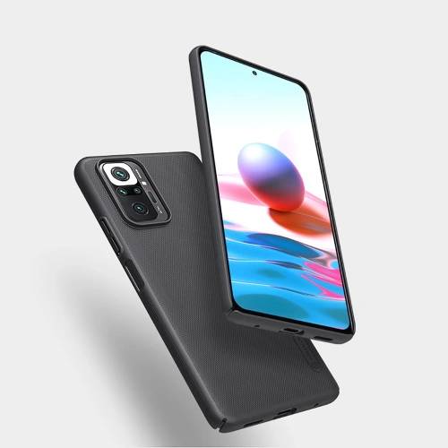 Kup Case Nillkin Frosted Shield Redmi Note 10 Pro Schwarz - NLK011BLK - {ean13} - Sklep Home Screen