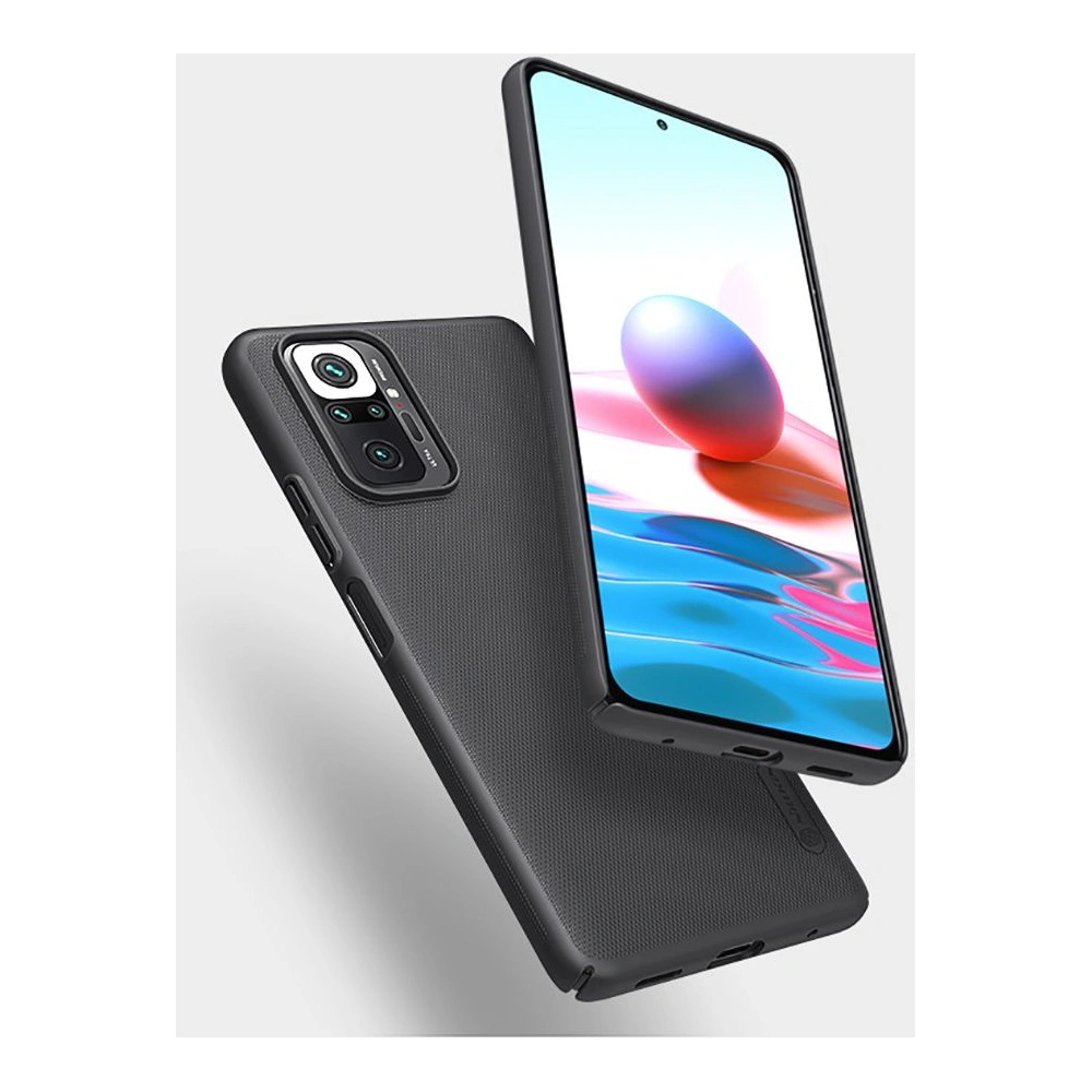 Etui Nillkin Frosted Shield Redmi Note 10 Pro Black