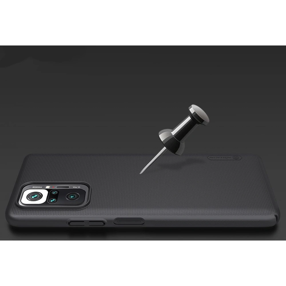 Etui Nillkin Frosted Shield Redmi Note 10 Pro Black