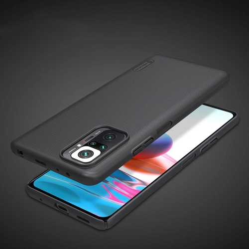 Kup Case Nillkin Frosted Shield Redmi Note 10 Pro Schwarz - NLK011BLK - {ean13} - Sklep Home Screen