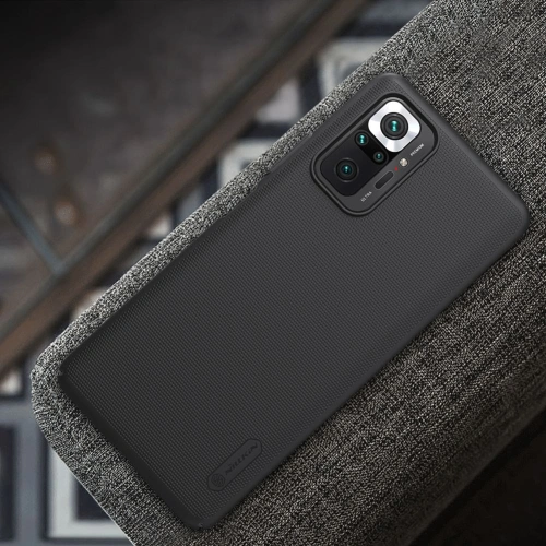 Kup Case Nillkin Frosted Shield Redmi Note 10 Pro Schwarz - NLK011BLK - {ean13} - Sklep Home Screen