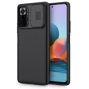 Kup Etui Nillkin CamShield Redmi Note 10 Pro Fekete - NLK013BLK - {ean13} - Sklep Home Screen