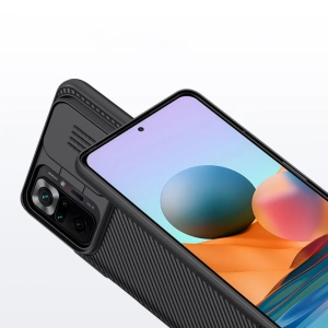 Kup Etui Nillkin CamShield Redmi Note 10 Pro Fekete - NLK013BLK - {ean13} - Sklep Home Screen