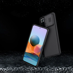 Kup Etui Nillkin CamShield Redmi Note 10 Pro Fekete - NLK013BLK - {ean13} - Sklep Home Screen