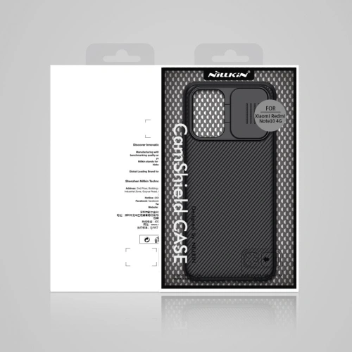 Kup Etui Nillkin CamShield Redmi Note 10/10s Fekete - NLK012BLK - {ean13} - Sklep Home Screen