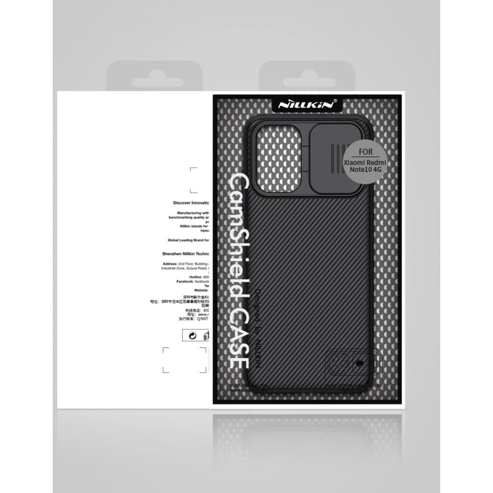 Etui Nillkin CamShield Redmi Note 10/10s Black
