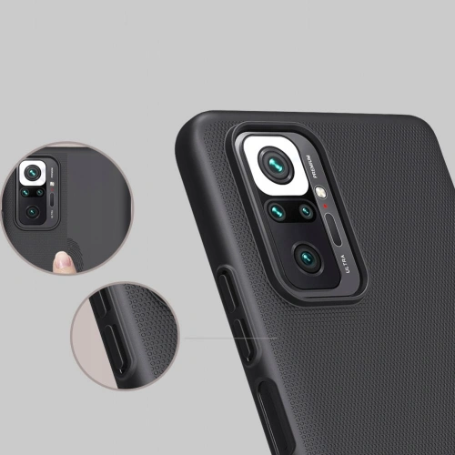 Kup Etui Nillkin Frosted Shield Redmi Note 10/10s Negru - NLK014BLK - {ean13} - Sklep Home Screen