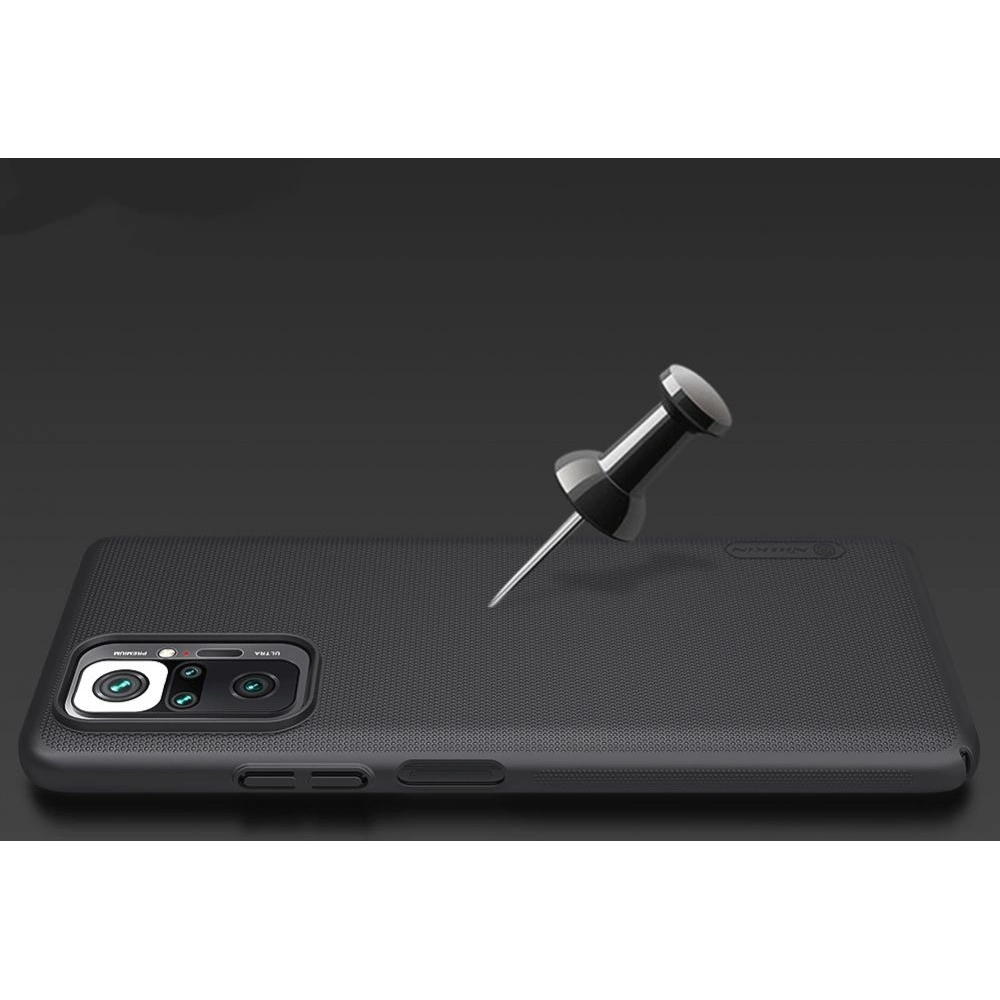 Etui Nillkin Frosted Shield Redmi Note 10/10s Black