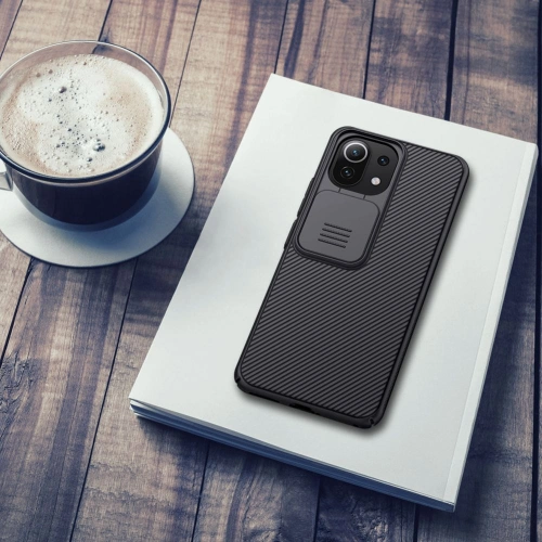 Kup Etui Nillkin CamShield Xiaomi Mi 11 Lite/NE/5G Černá - NLK017BLK - {ean13} - Sklep Home Screen