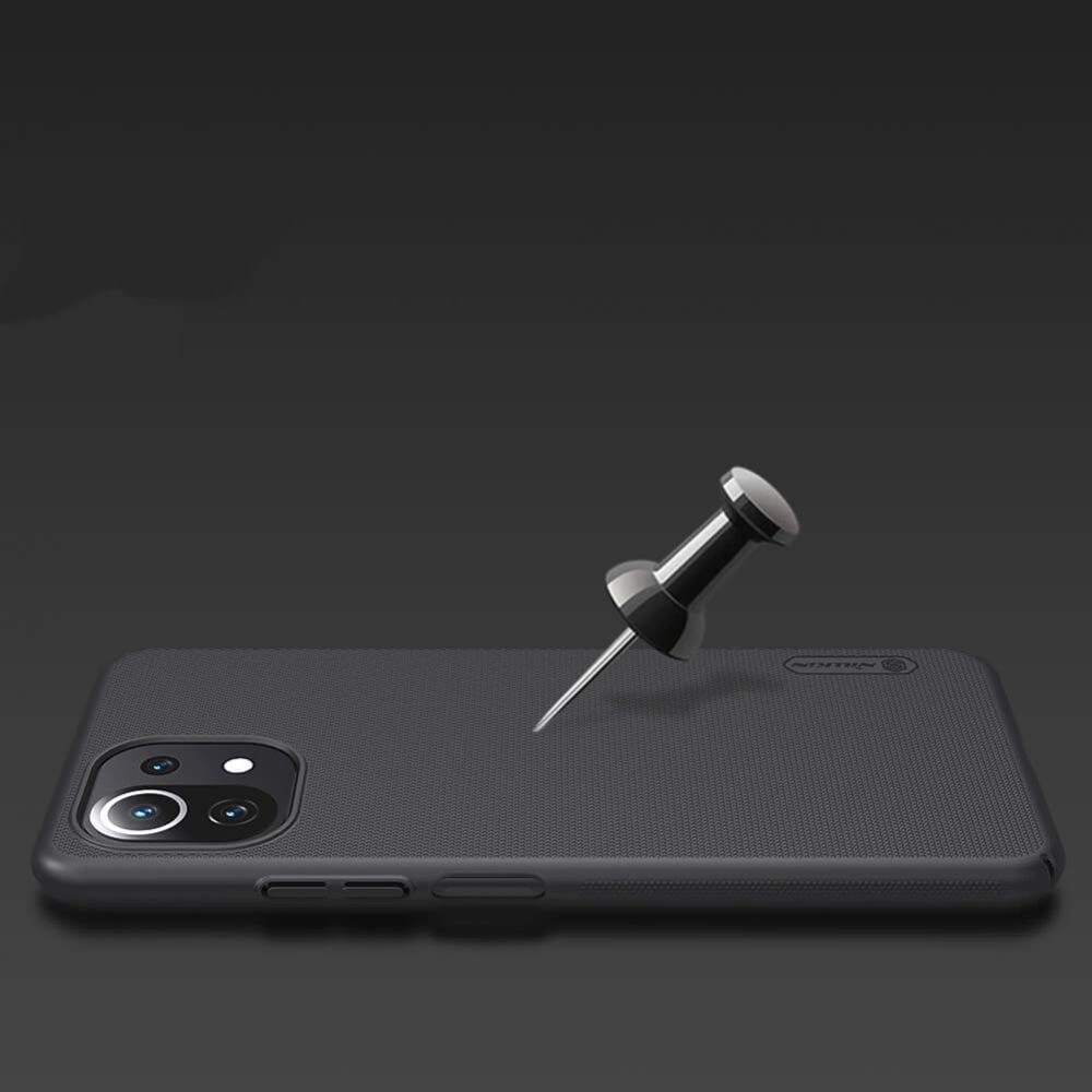 Etui Nillkin Frosted Shield Xiaomi Mi 11 Lite/NE/5G Black