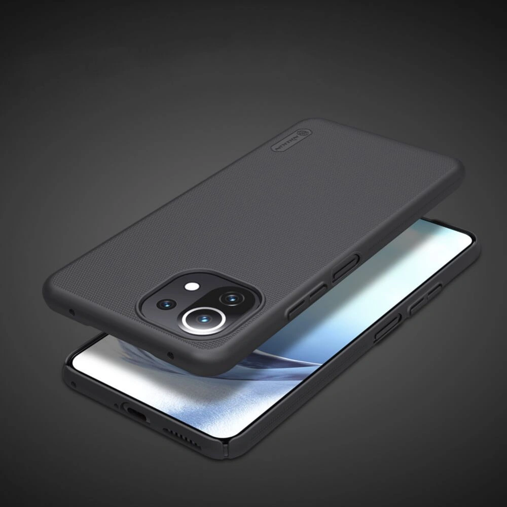 Etui Nillkin Frosted Shield Xiaomi Mi 11 Lite/NE/5G Black