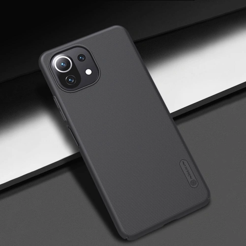 Kup Etui Nillkin Frosted Shield Xiaomi Mi 11 Lite/NE/5G Black - NLK019BLK - {ean13} - Sklep Home Screen