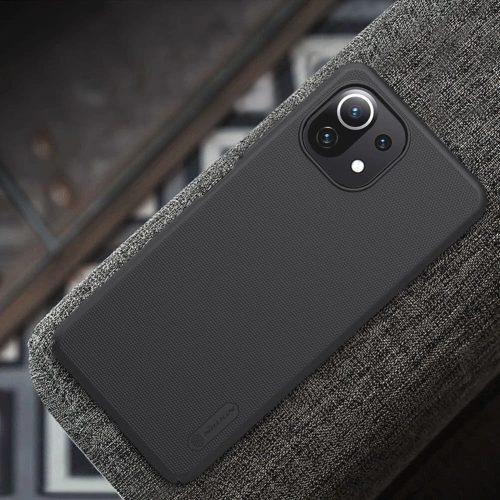 Kup Etui Nillkin Frosted Shield Xiaomi Mi 11 Lite/NE/5G Black - NLK019BLK - {ean13} - Sklep Home Screen