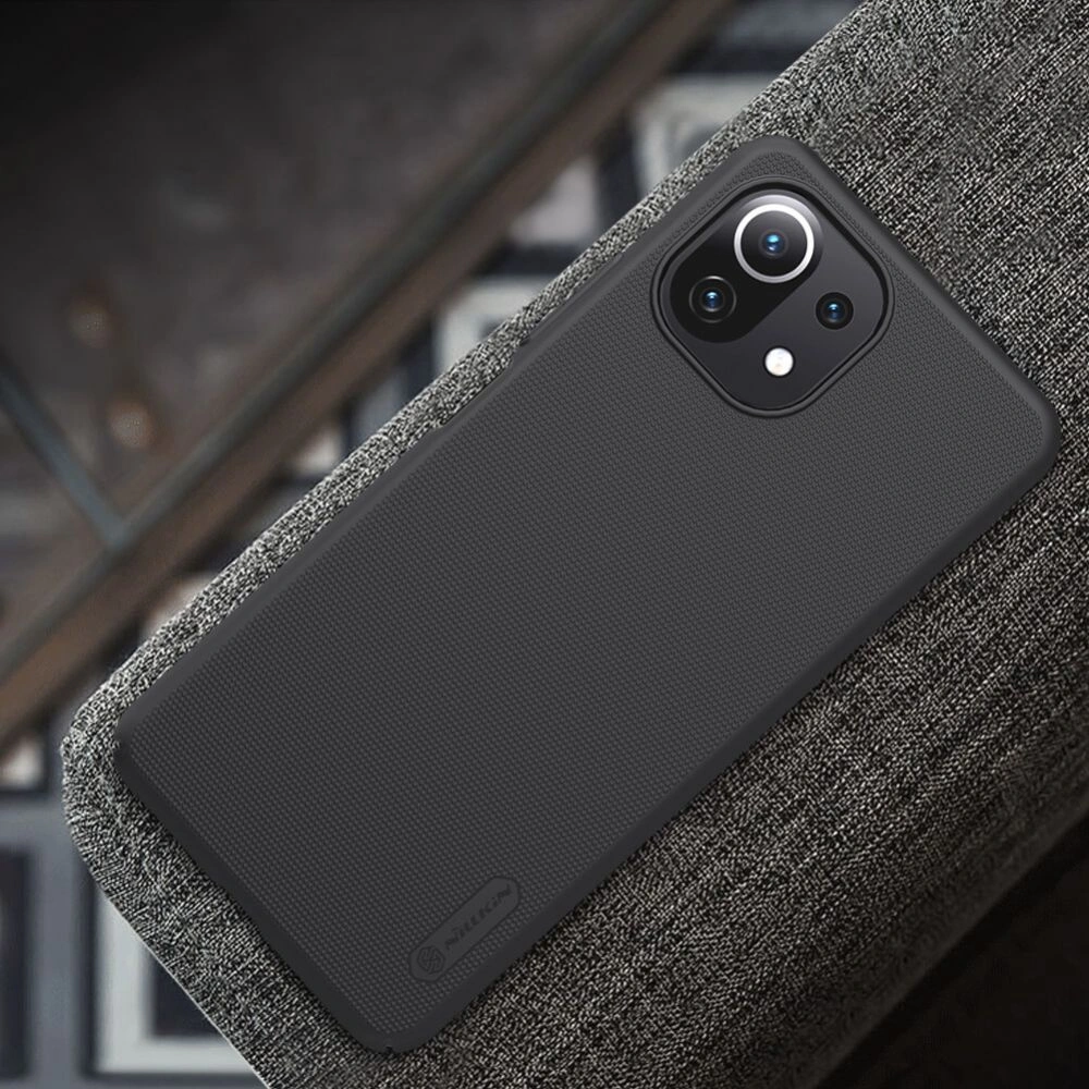 Etui Nillkin Frosted Shield Xiaomi Mi 11 Lite/NE/5G Black