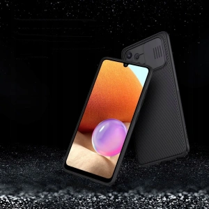Kup Etui Nillkin CamShield Samsung Galaxy A32 LTE Negru - NLK020BLK - {ean13} - Sklep Home Screen