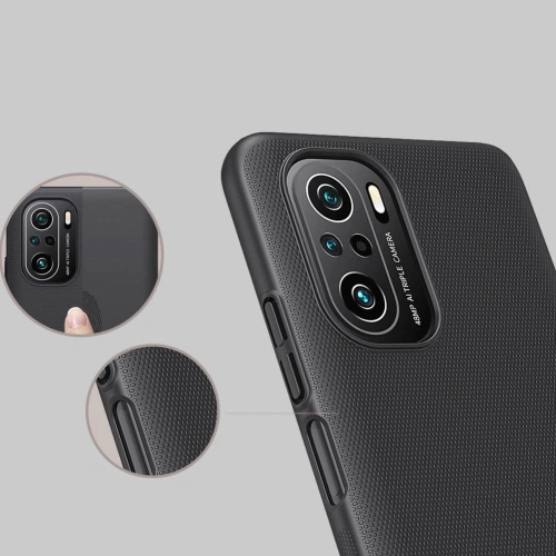 Kup Case Nillkin Frosted Shield Xiaomi Mi 11i/POCO F3 Schwarz - NLK022BLK - {ean13} - Sklep Home Screen