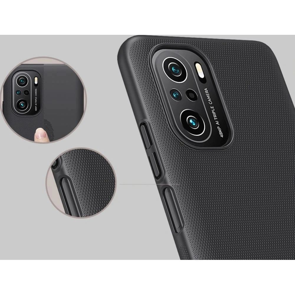 Etui Nillkin Frosted Shield Xiaomi Mi 11i/POCO F3 Black