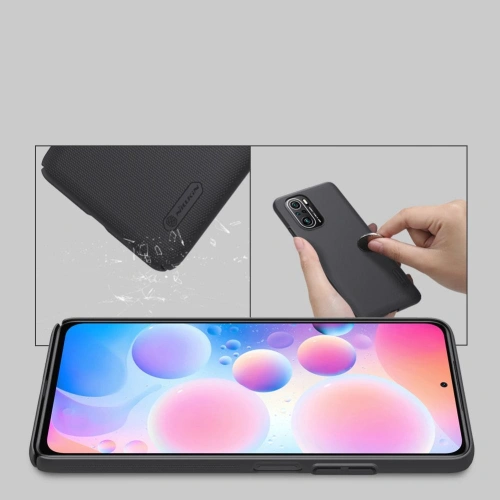 Kup Etui Nillkin Frosted Shield Xiaomi Mi 11i/POCO F3 Fekete - NLK022BLK - {ean13} - Sklep Home Screen