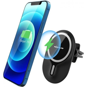 Buy Nillkin Magnetic MagSafe Vent Car Mount Black - NLK024BLK - {ean13} - Home Screen Store Europe