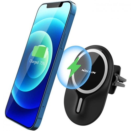 Kup Upevnění do auta Nillkin Magnetic MagSafe Vent Car Mount Black - NLK024BLK - {ean13} - Sklep Home Screen