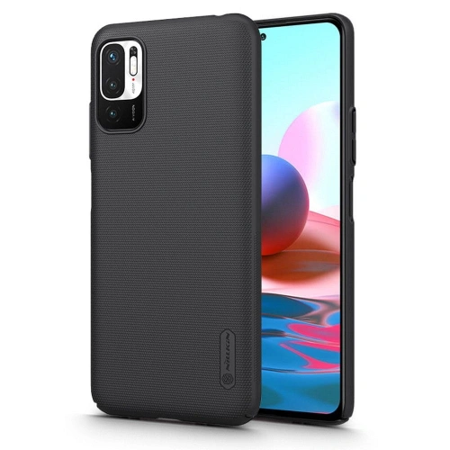 Kup Etui Nillkin Frosted Shield POCO M3 Pro 5G/Redmi Note 10 5G Negru - NLK025BLK - {ean13} - Sklep Home Screen