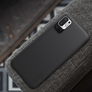 Kup Etui Nillkin Frosted Shield POCO M3 Pro 5G/Redmi Note 10 5G Black - NLK025BLK - {ean13} - Sklep Home Screen