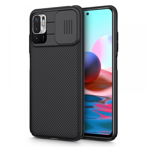 Kup Etui Nillkin CamShield POCO M3 Pro 5G/Redmi Note 10 5G Černá - NLK026BLK - {ean13} - Sklep Home Screen