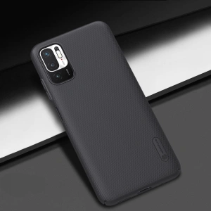 Kup Etui Nillkin Frosted Shield POCO M3 Pro 5G/Redmi Note 10 5G Black - NLK025BLK - {ean13} - Sklep Home Screen