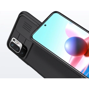 Kup Etui Nillkin CamShield POCO M3 Pro 5G/Redmi Note 10 5G Black - NLK026BLK - {ean13} - Sklep Home Screen