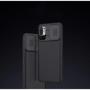 Kup Case Nillkin CamShield POCO M3 Pro 5G/Redmi Note 10 5G Schwarz - NLK026BLK - {ean13} - Sklep Home Screen
