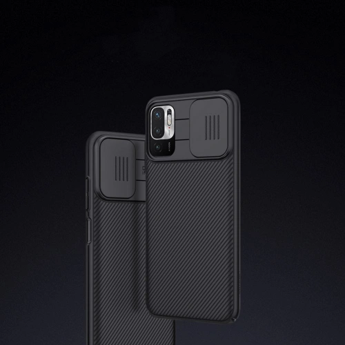 Kup Etui Nillkin CamShield POCO M3 Pro 5G/Redmi Note 10 5G Černá - NLK026BLK - {ean13} - Sklep Home Screen