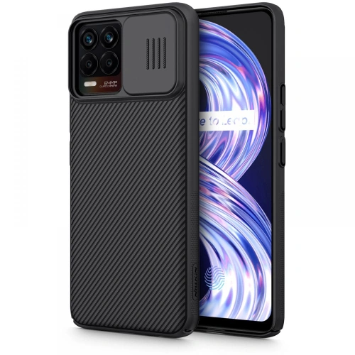 Kup Case Nillkin CamShield Realme 8/8 Pro Schwarz - NLK027BLK - {ean13} - Sklep Home Screen