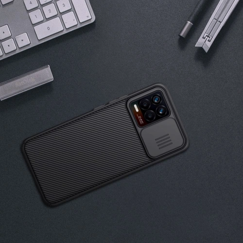 Kup Case Nillkin CamShield Realme 8/8 Pro Schwarz - NLK027BLK - {ean13} - Sklep Home Screen