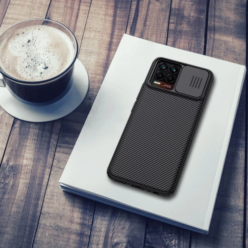 Kup Case Nillkin CamShield Realme 8/8 Pro Schwarz - NLK027BLK - {ean13} - Sklep Home Screen