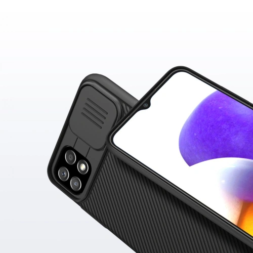 Kup Etui Nillkin CamShield Samsung Galaxy A22 5G Negru - NLK028BLK - {ean13} - Sklep Home Screen
