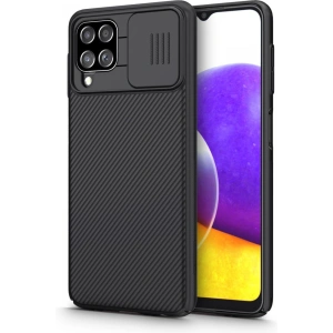 Kup Etui Nillkin CamShield Samsung Galaxy A22/M22 LTE Fekete - NLK029BLK - {ean13} - Sklep Home Screen
