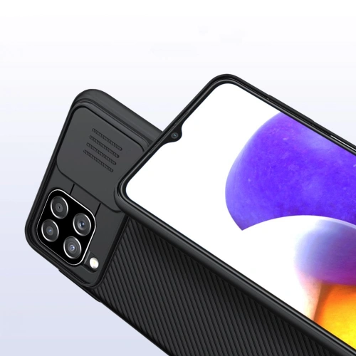 Kup Case Nillkin CamShield Samsung Galaxy A22/M22 LTE Schwarz - NLK029BLK - {ean13} - Sklep Home Screen