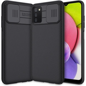 Kup Case Nillkin CamShield Samsung Galaxy A03s Schwarz - NLK031BLK - {ean13} - Sklep Home Screen