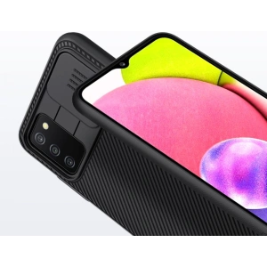 Kup Etui Nillkin CamShield Samsung Galaxy A03s Negru - NLK031BLK - {ean13} - Sklep Home Screen