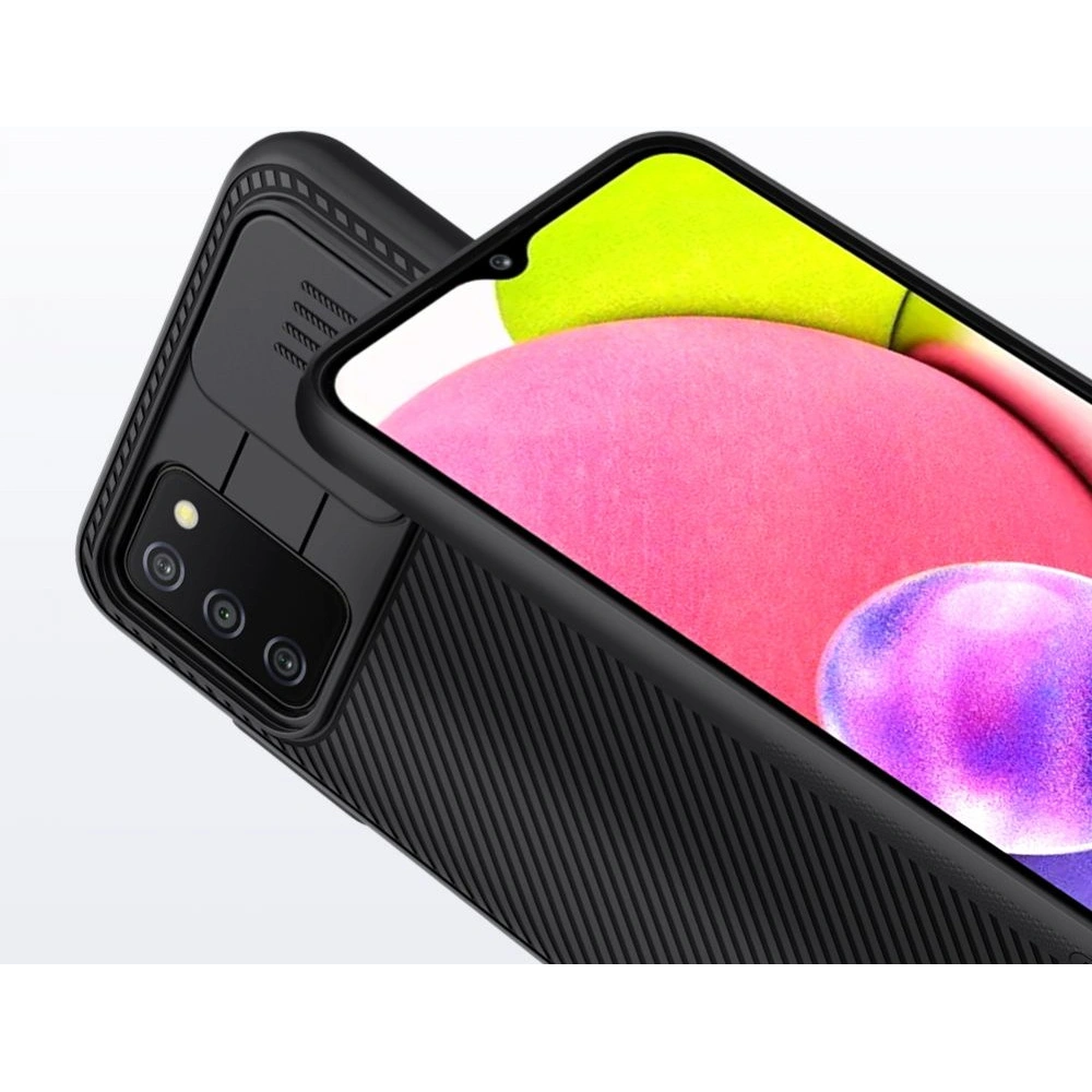 Etui Nillkin CamShield Samsung Galaxy A03s Black