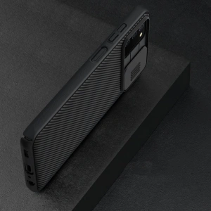 Kup Etui Nillkin CamShield Samsung Galaxy A03s Negru - NLK031BLK - {ean13} - Sklep Home Screen